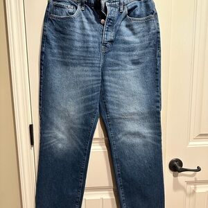 a.n.a highest rise vintage Straight Jeans